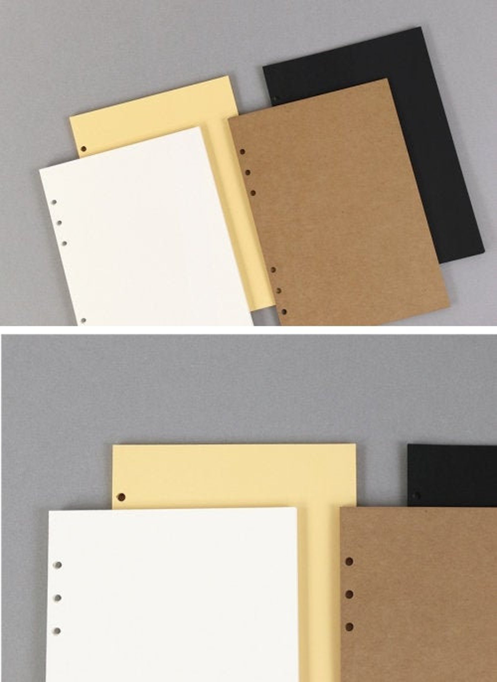 A5 Planner Inserts 4colors / Thick ver. / Diary Inserts / Etsy
