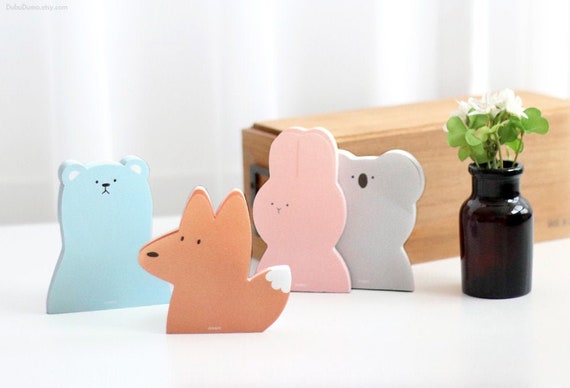 Cute Korean Stationery Rabbit, Bear, Flower Square Tape, Jewelry Storage  Box