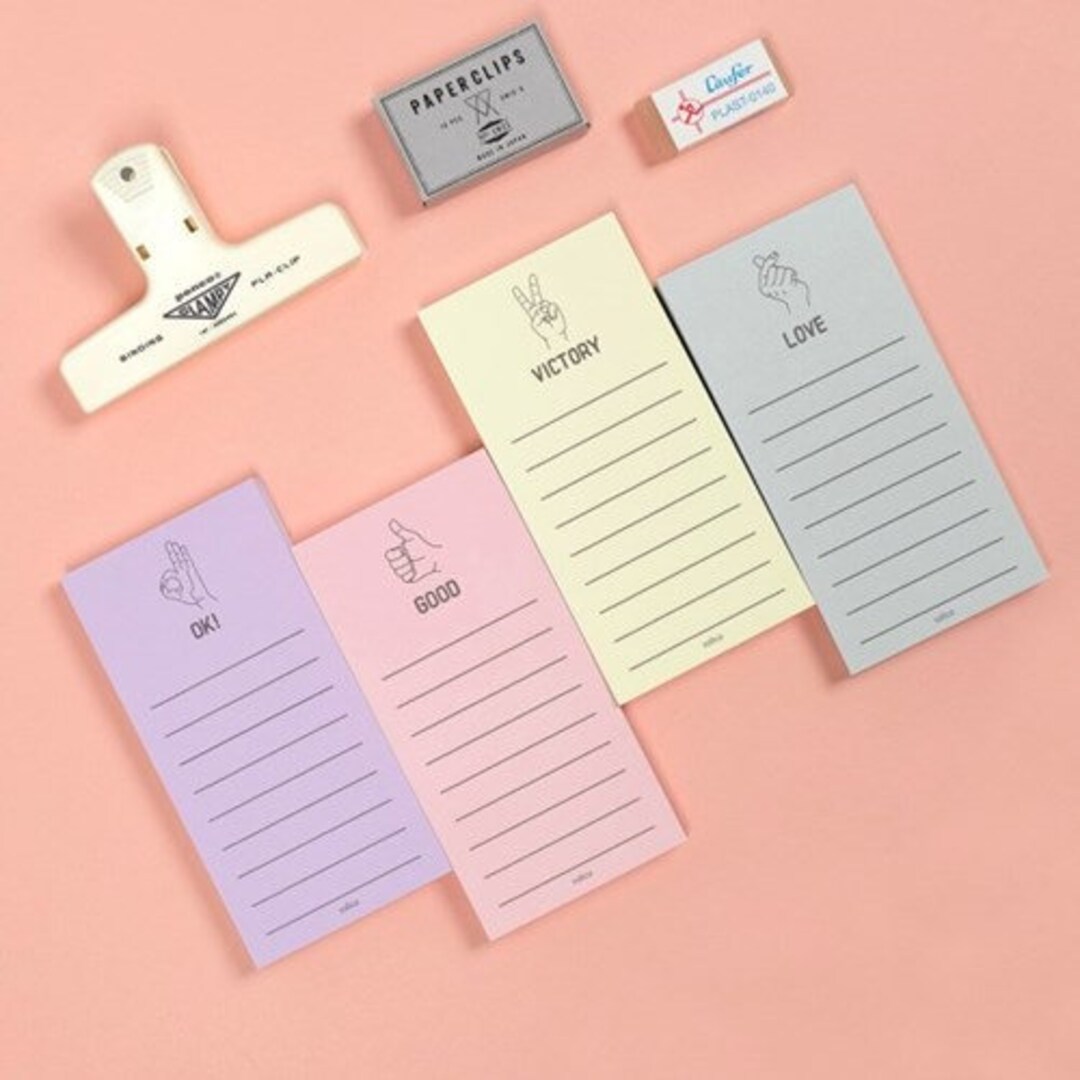 Daily Notepad / Notepads / Memo Pad / Stationery / Scrapbooking