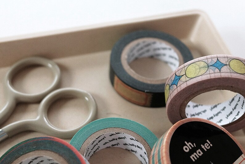 Masking Tape 12mm _ DARK / Daily Masking Tape / Scrapbooking / Decoration / Planner Stickers / Journal / School Supplies DIY dubudumo image 10