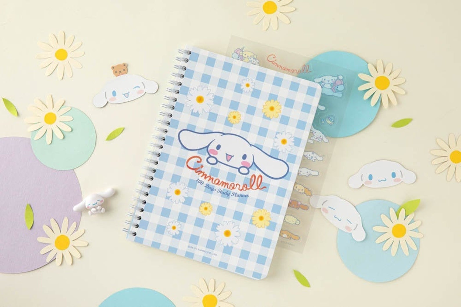 Cinnamoroll Study Planner Memo Pad Sticker SET / Undated Etsy