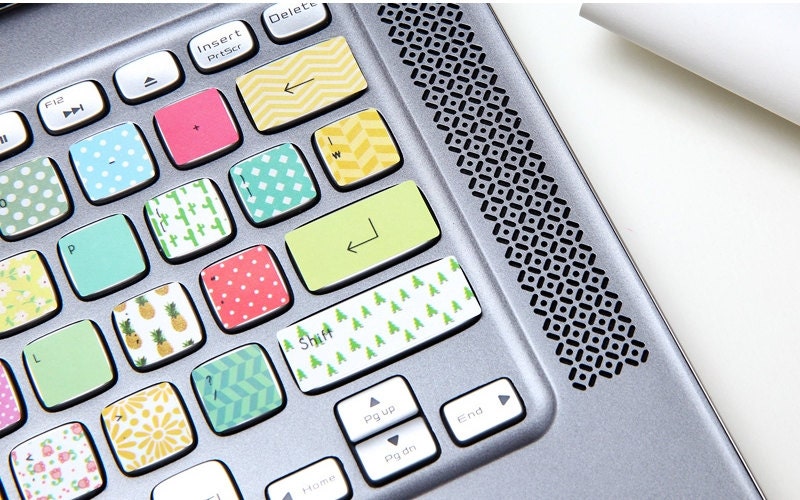  Dutch Keyboard Stickers Labels Overlays With White Characters 