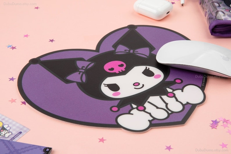 KUROMI Mouse Pad / Cute Mouse Pad Office Mouse Pad Desk Etsy Canada