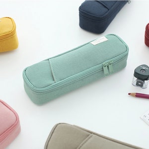 Pocket Pencil Case / Pen Case / Pencil Pouch / Pen Pouch / Zipper Pouch /  Zipper Bag / Makeup Bag / Makeup Pouch / Office, School Supplies 