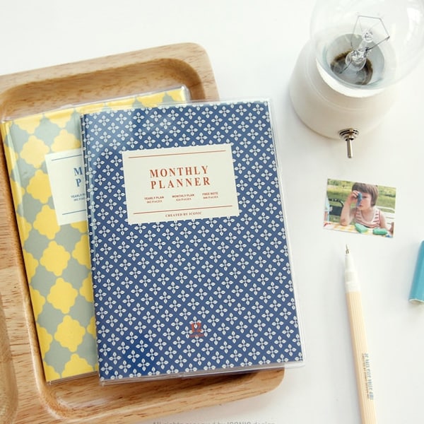 A6 Monthly Planner Notebook / Monthly Diary / Monthly Planner / 10820329
