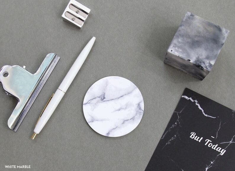 Round Sticky Notes / Colorful Notepads / Personalized Notepad Etsy