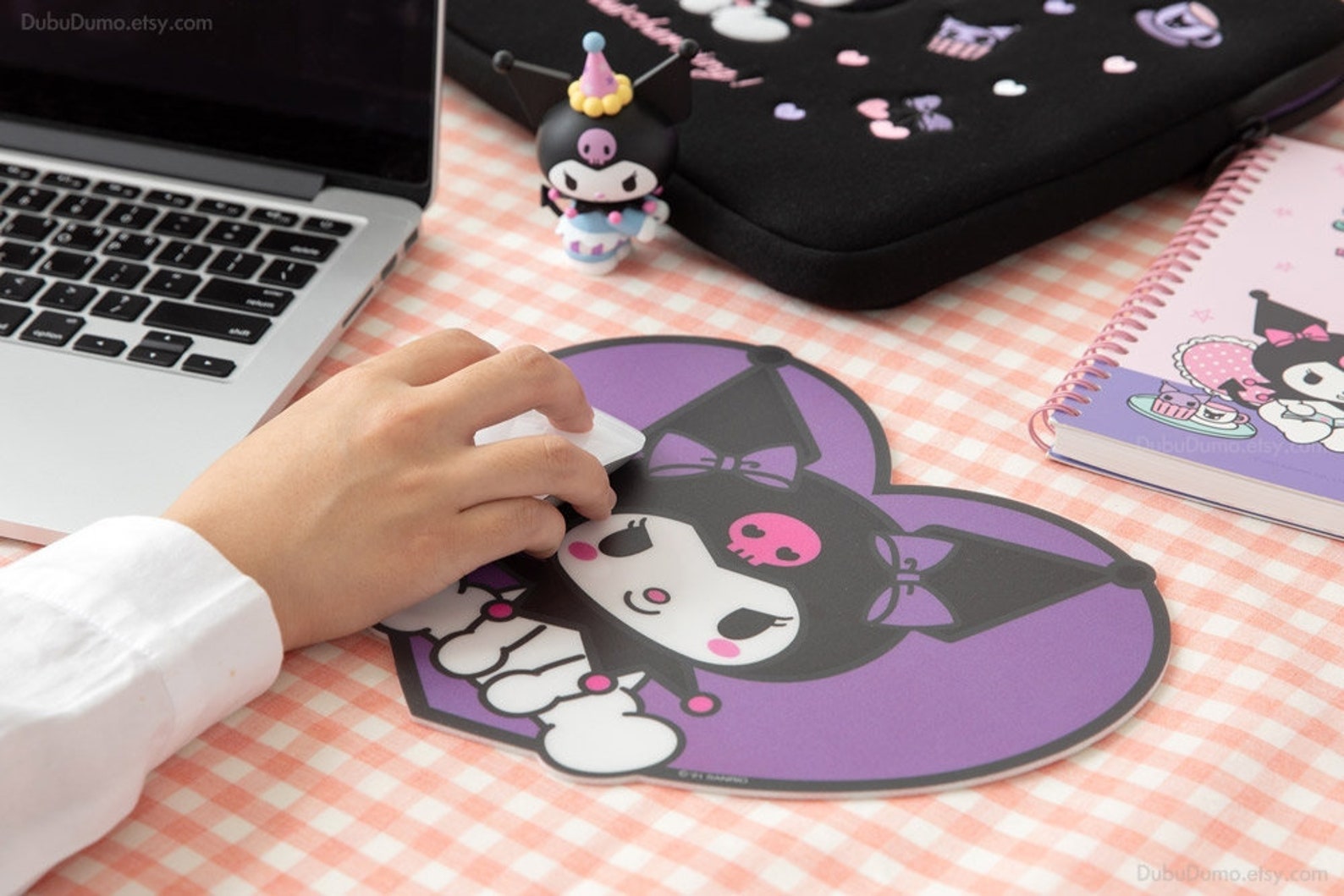 KUROMI Mouse Pad / Cute Mouse Pad Office Mouse Pad Desk Etsy