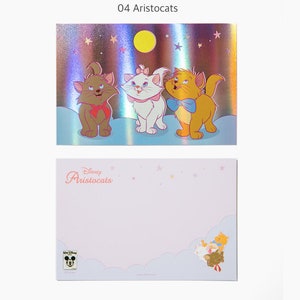 Cartes postales hologramme Disney Bambi/Dumbo/La dame et le clochard/aristochats/101 dalmatiens/mignonne carte postale/carte d'anniversaire/carte de voeux image 7