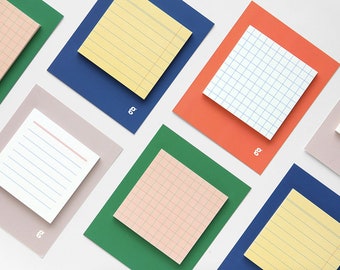 Square Index Sticky Notes / Bookmark Sticky Note / Notepads, Notepad, Memo Pad / Scrapbooking / School Supplies / Diary Deco Journal