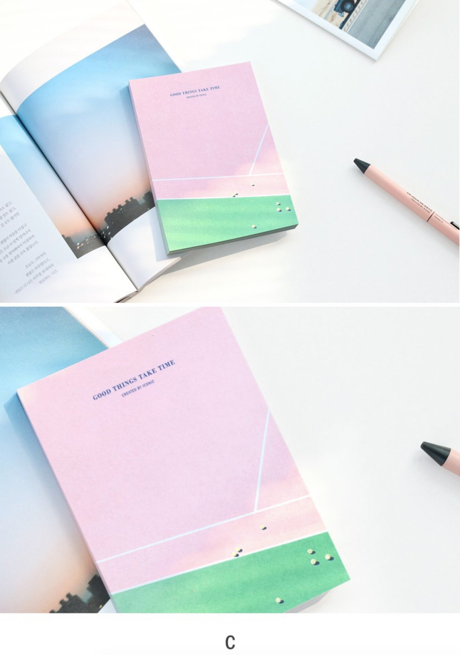 A6 Pastel Notepads / Colorful Notepad / Memo Pad / Sticky Etsy UK