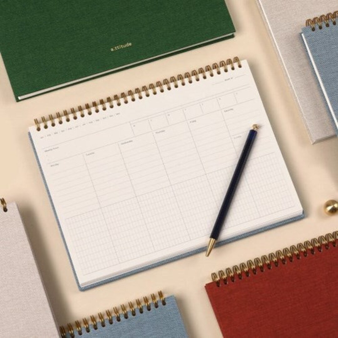 Weekly Planner B5 / Colorful Planner / Diary / Journal / Journal