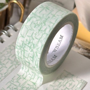Glitter Washi Tape 20mm / Masking Tape / Scrapbooking / Decoratie / Planner Stickers / Planner Tape / Journal / DIY afbeelding 4