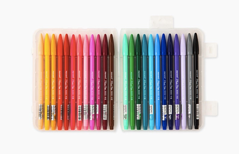 Marker Set 24colors / Colorful Magic Marker / Stationery / Etsy