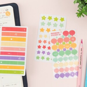 Transparent Planner Sticker Pack ver.3/ Stationery / Diary Deco Stickers / Scrapbooking Stickers / Decorative Stickers / Stickers Pack