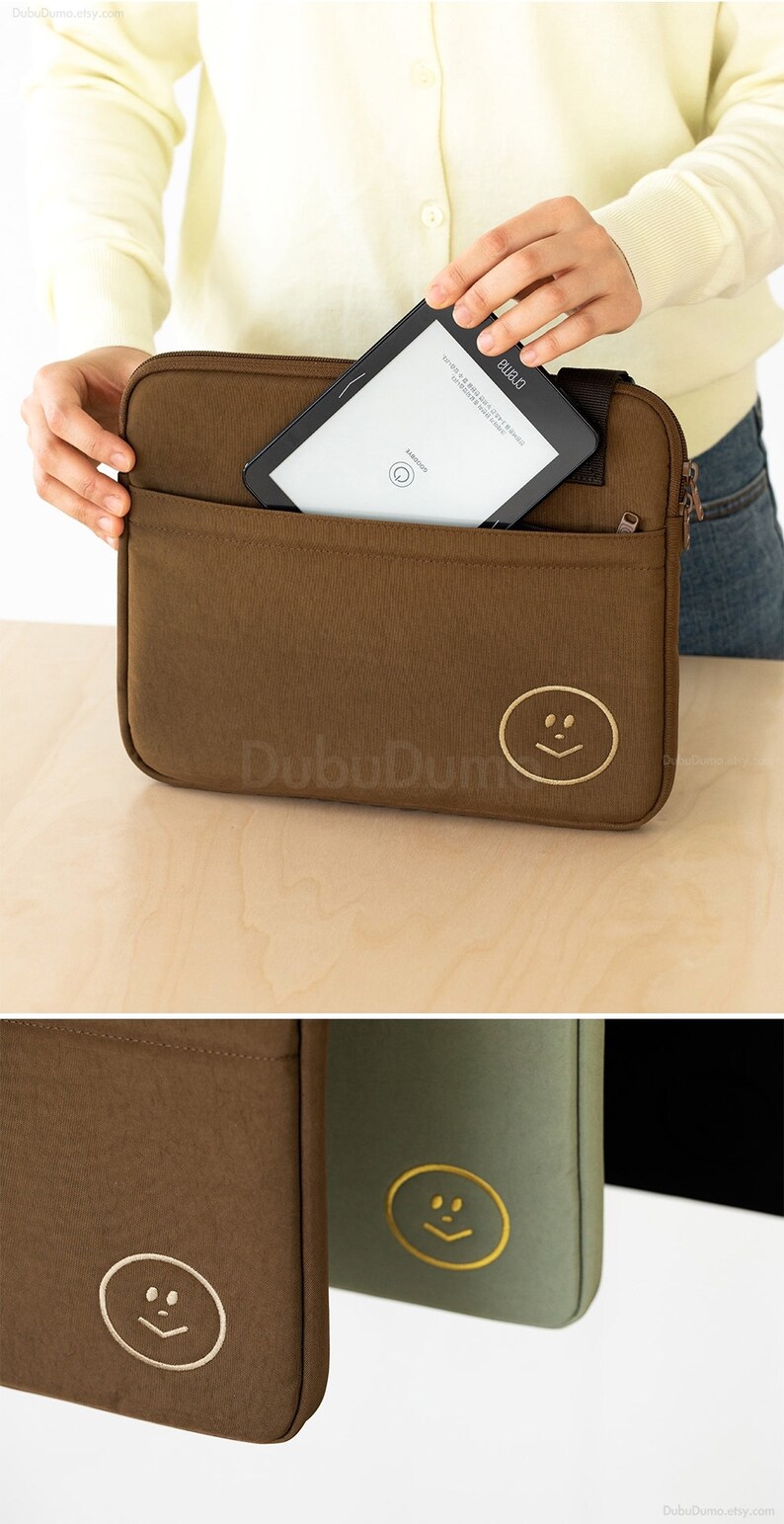 11 Buckle Ipad Bag 3colors / 11inch Ipad Pouch Bag / Etsy