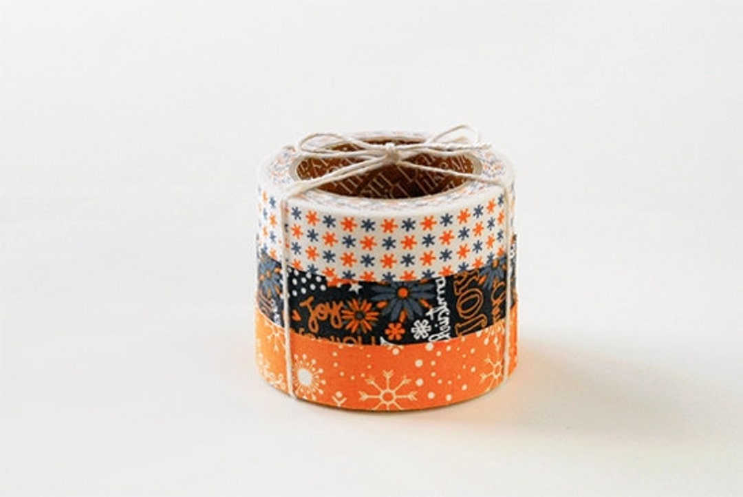 3 Fabric Tapes / Washi Tape / Masking Tape / Scrapbooking / Etsy