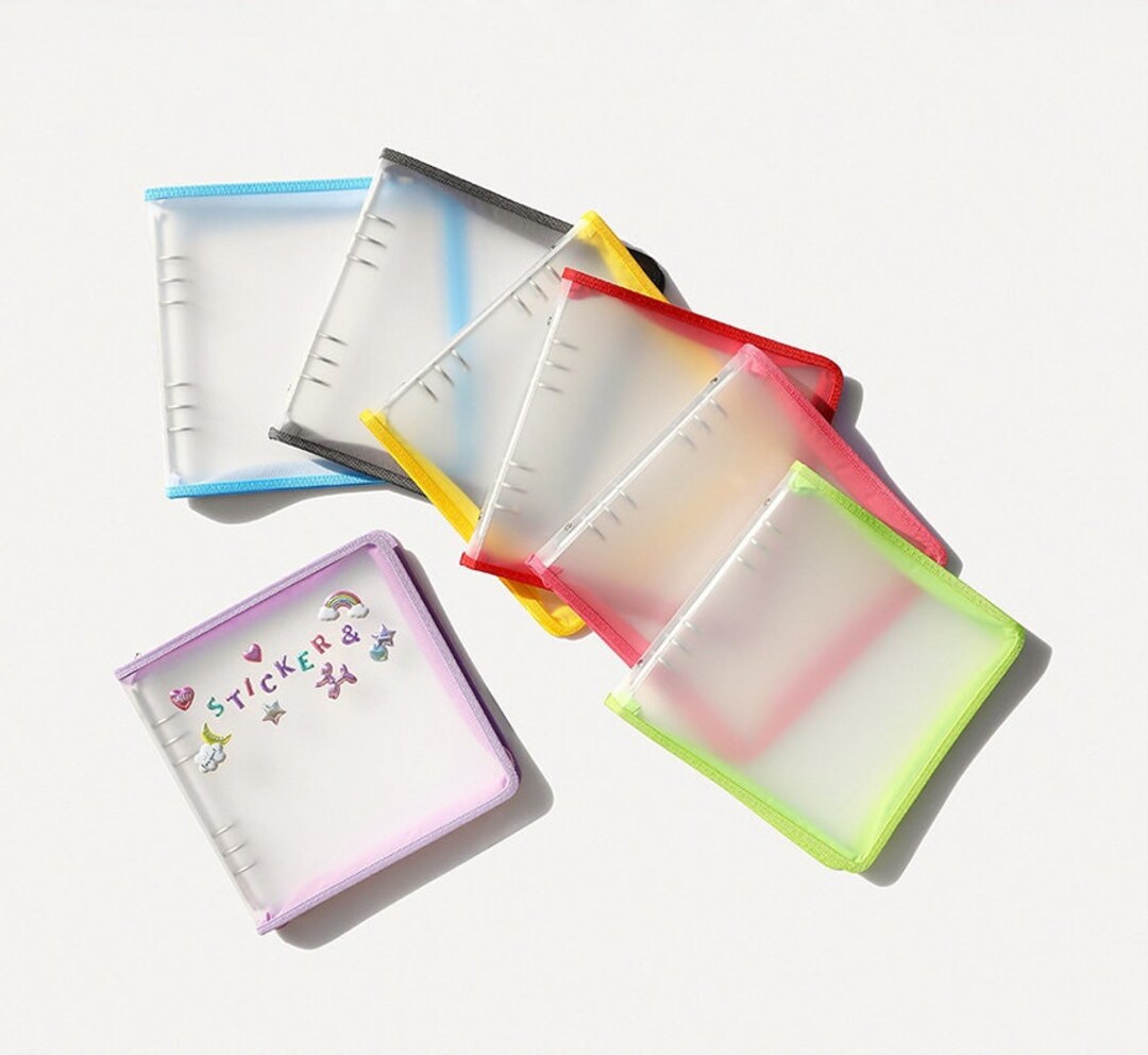 Organize Your Desk With A4 A5 And A6 Transparent Plastic - Temu