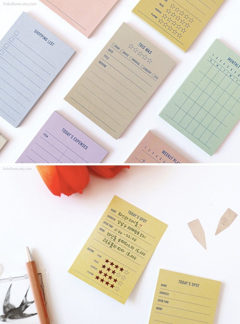 Schoo Office Colorful Custom Mini Sticky Notes - China Sticky Notebook,  Lady Palnner
