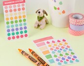 Adesivi Planner trasparenti ver.1 [3sheets] / Cancelleria / Diary Stickers / Journal Stickers / Scrapbooking Stickers / Adesivi decorativi