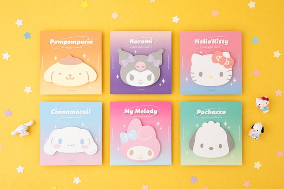 How to make a cute Sanrio Memopad, DIY Sanrio Memopad