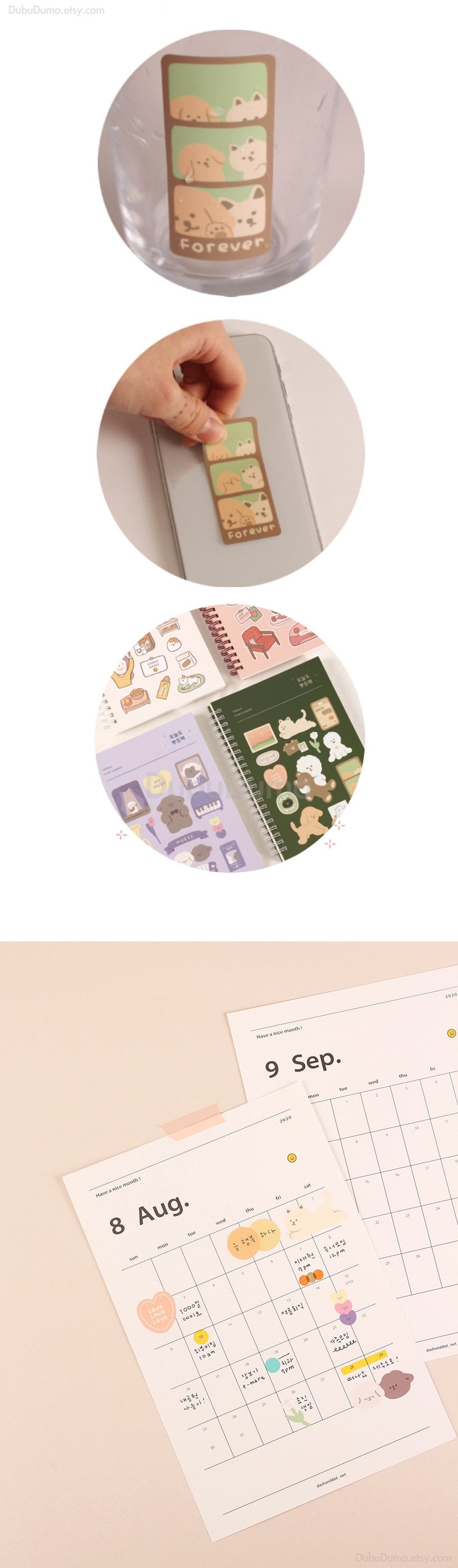 Deco Removable Stickers / Planner Diary Stickers / Journal Etsy