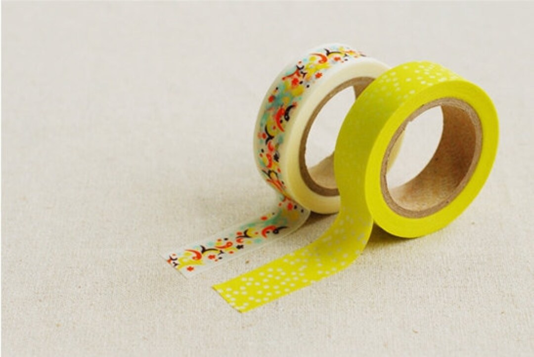 2 Washi Tapes / Masking Tape / Scrapbooking / Decoration / Etsy