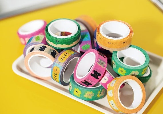 15 Grids Washi Tape Organizer Tape Office School Supplies Plastic Storage  Box