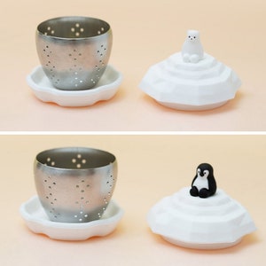 Penguin & Polar Bear Tea Infuser / Tea Cup / Tea Ball / Tea Strainer / Tea Ball Lover / Drink Accessories / Gift for Her, Women, Mom image 8