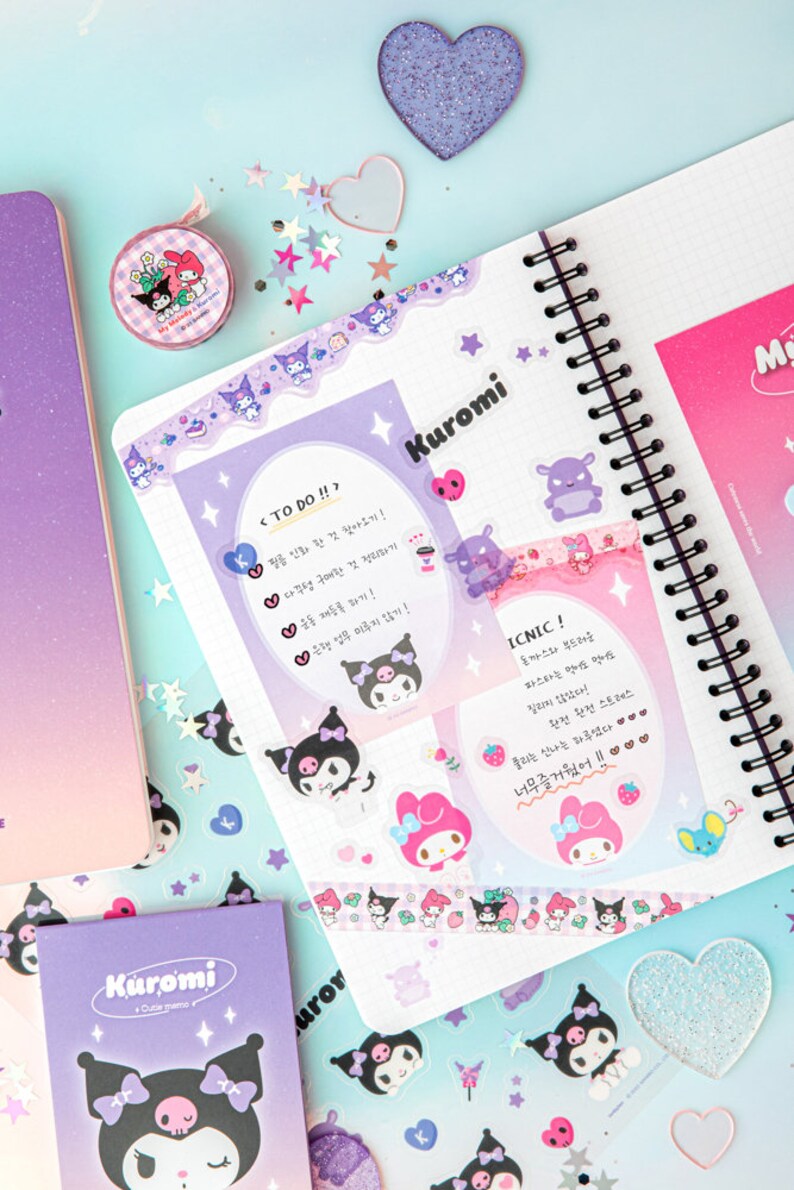 SANRIO Study Planner_4months 6types / Undated Daily Planner - Etsy