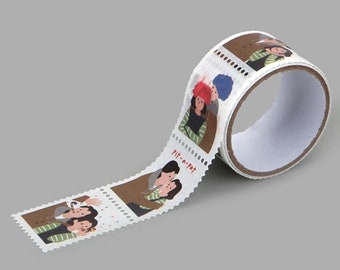 Masking Tape Single : Stamp Ver. [Photo booth] / Washi Tape Single / Scrapbooking / Deco Stickers / Stationery / Journal Stickers /