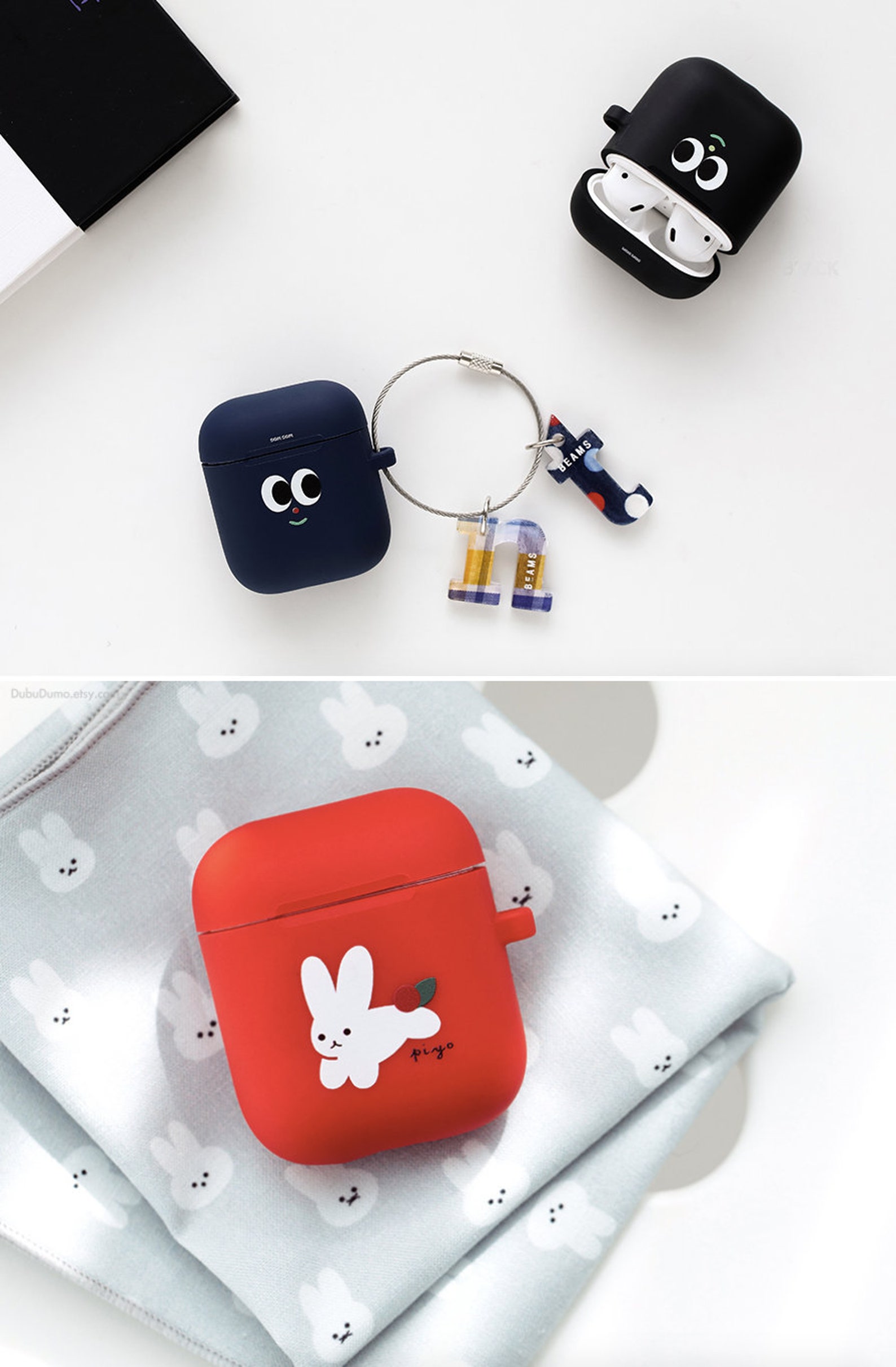 Airpods Case Keychain 14types / Airpod Case / Silicone Etsy