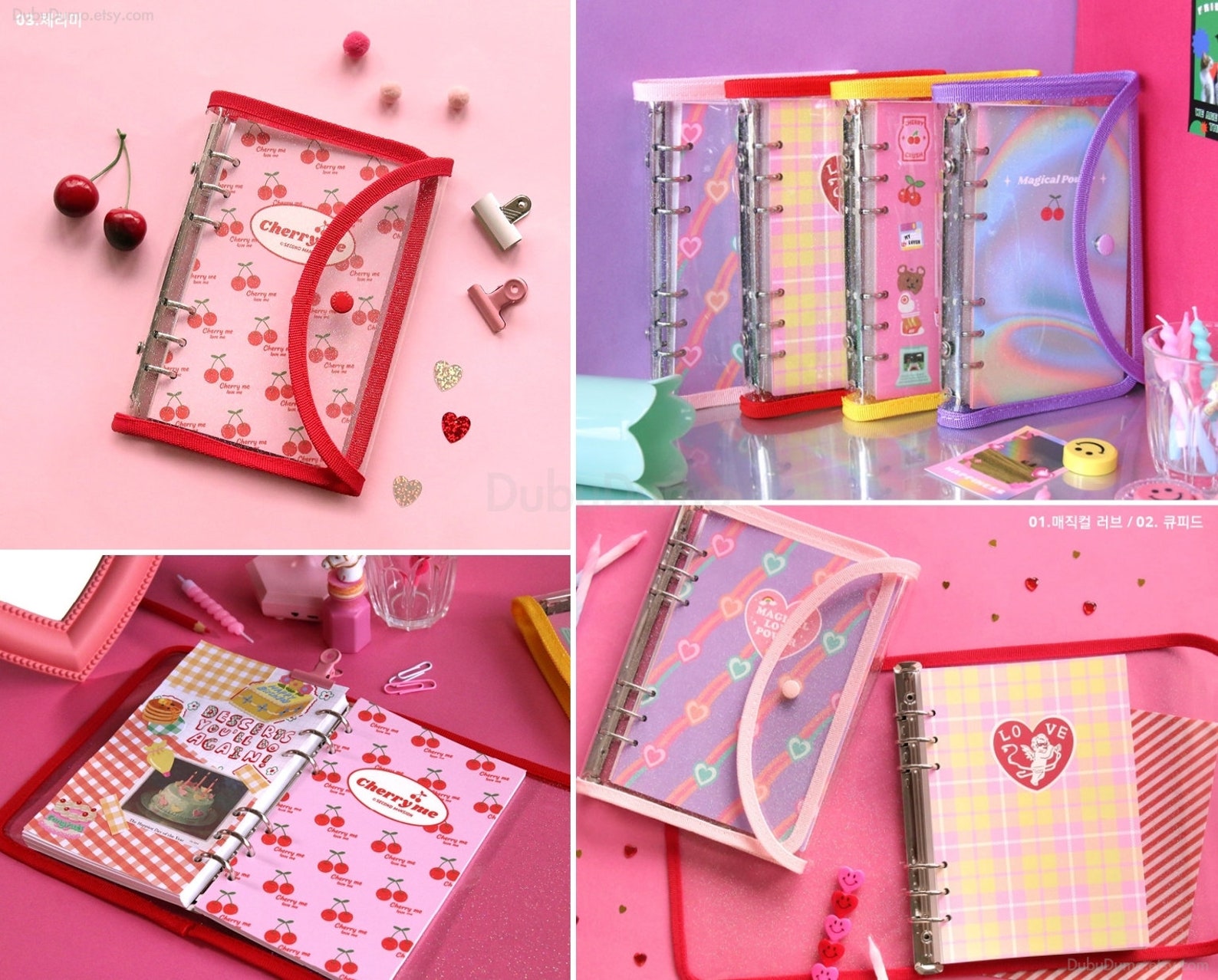 A5 Planner 8types / A5 Twinkle Binder / 6 Ring Binder Agenda Etsy