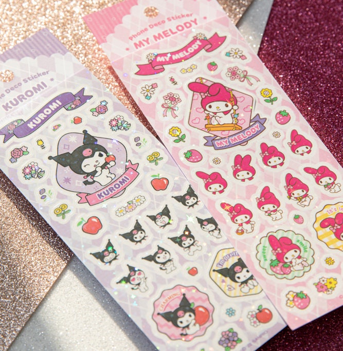 SANRIO Rolling Masking Tape / My Melody, Kuromi / Scrapbooking