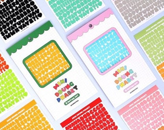 Alphabet Sticker Pack [10sheets] / Planner Stickers / Scrapbooking / Diary Deco Stickers / Journal / School Sticker / dubudumo