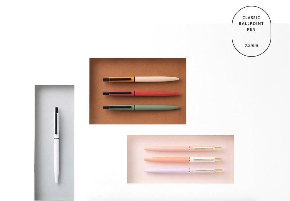 0.5mm Black Ink Gel Pens Slim Matt Triangle Shape, Pink, Silver, Gold, Red,  Black, Elegant Thin Pen, Penpal, Birthday Gifts, Flux Crafts 