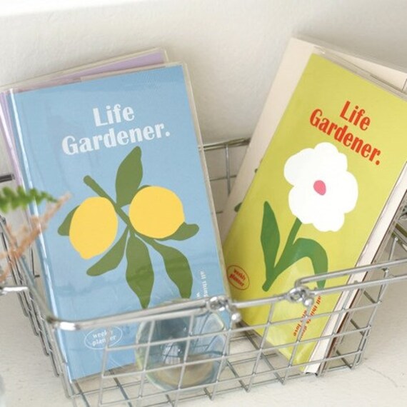 2024 Weekly Planner_life Gardener 4types / Monthly Planner 2024 / Diary /  Agenda / 2024 Planner / Weekly Planner 2024 