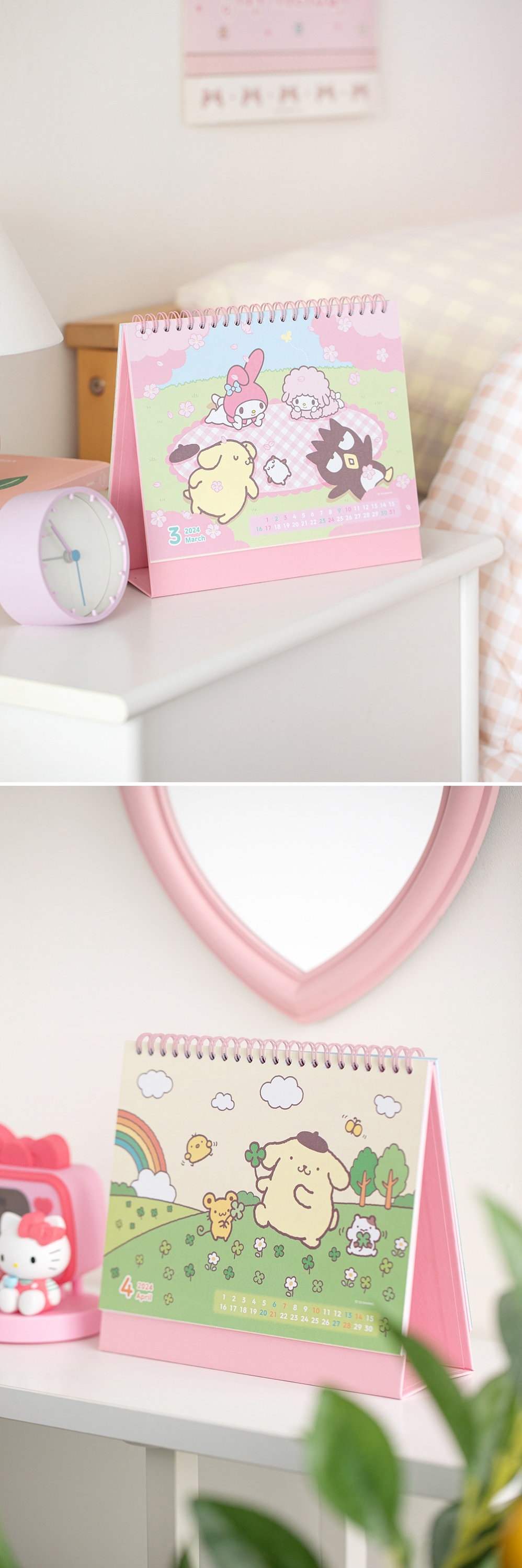 2024 Sanrio POP UP Desk Calendar / 2024 Calendar sold by Cure RealLife