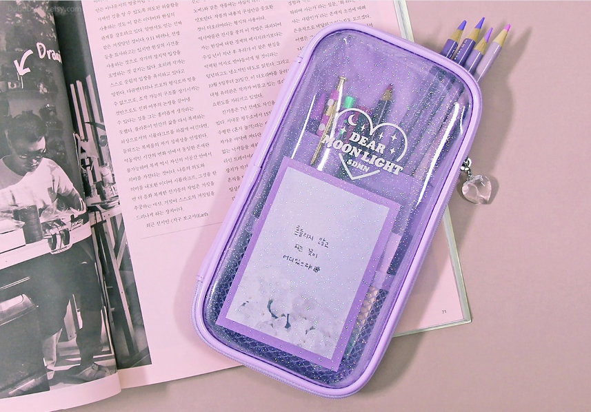 Moonlight Twinkle Multi Pencil Case / Pen Case / Pencil Pouch Etsy UK