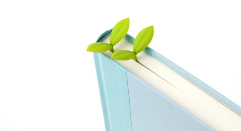 2 Sprout Bookmark / Planner Bookmark / Journal Bookmark / Bookish / Book Lover Gifts / Scrapbooking / Journalling 画像 8