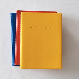 Monthly & Weekly Planner V.11 [Red/Yellow/Blue ] / Undated Planner / Diary / Agenda / Journal / Personalised Planner