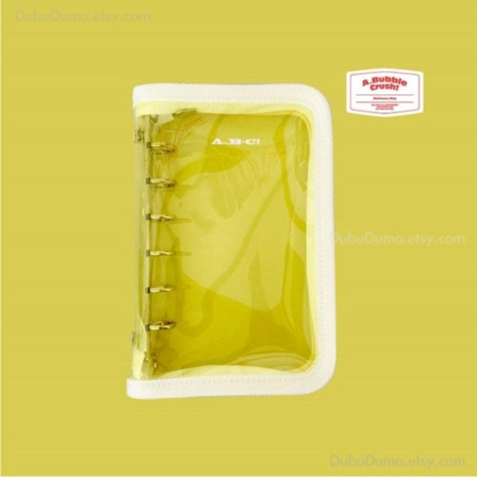 A7 Binder Cover 5colors / 6 Ring Binder / A7 Planner Binder Etsy