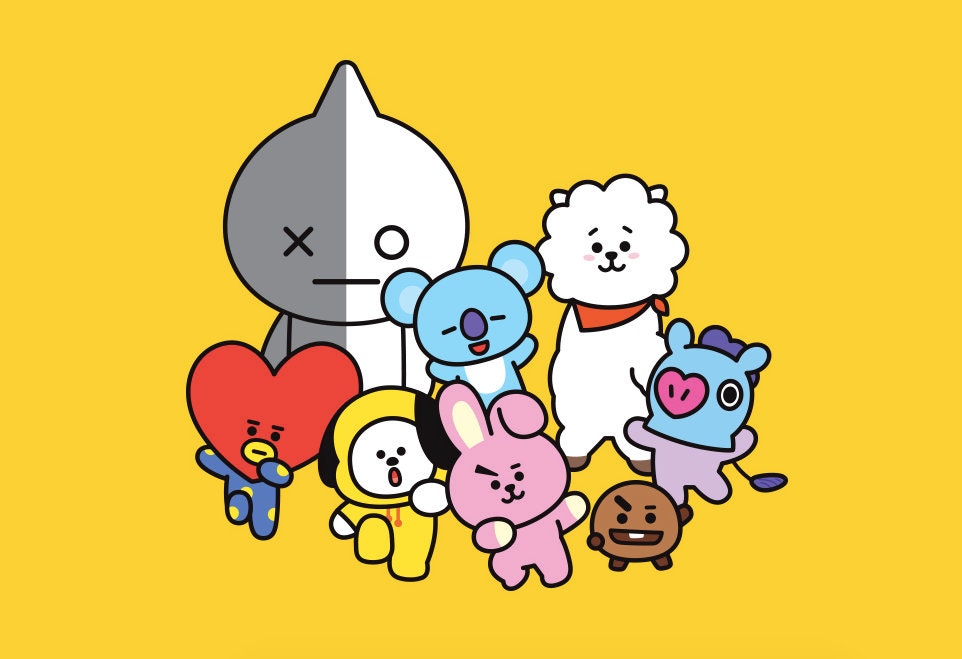 Bt21 Planner Stickers Bts Soft Stickers Scrapbooking Etsy Bt21 Planner Stickers Bts Soft Stickers Scrapbooking Etsy