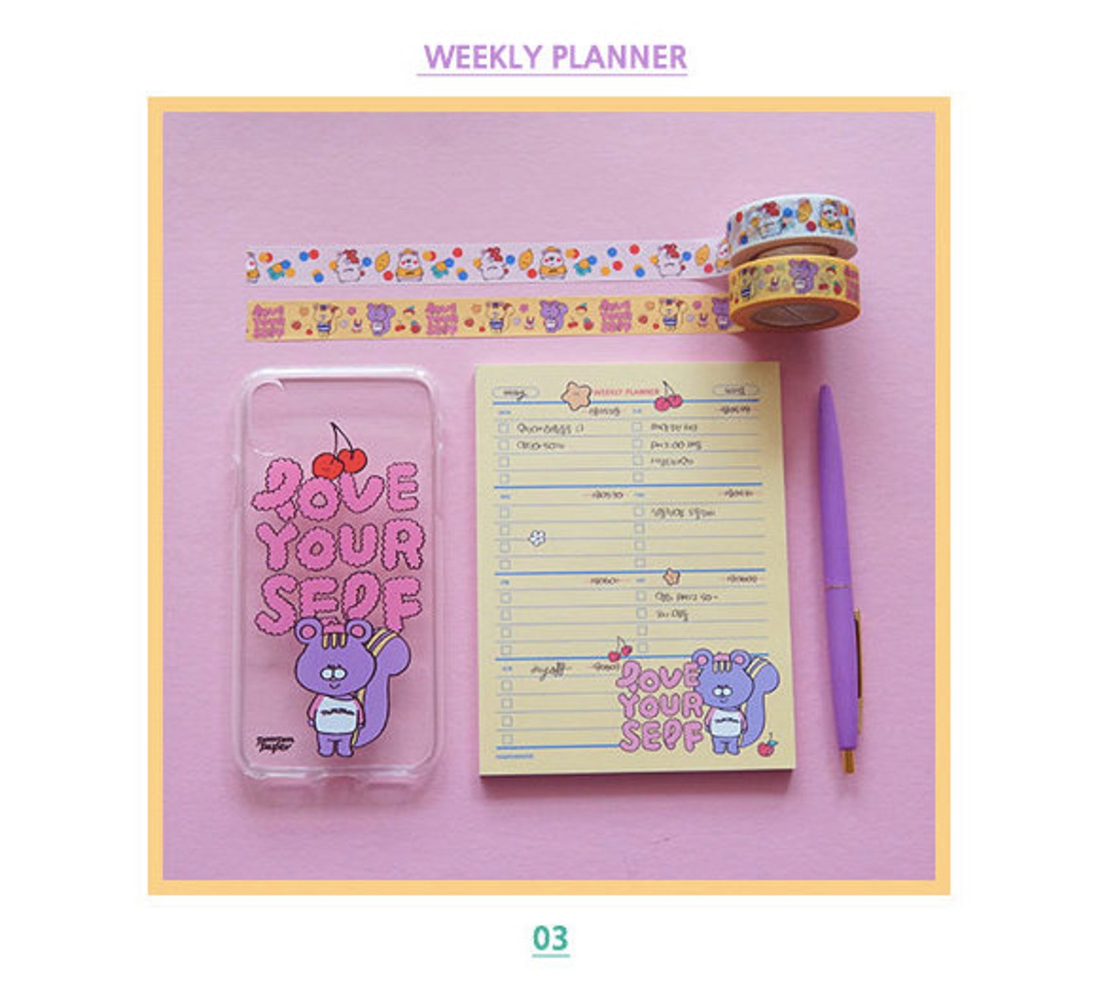 Weekly Planner Notepad V.3 / Weekly Planner Memo Pad / Planner Etsy