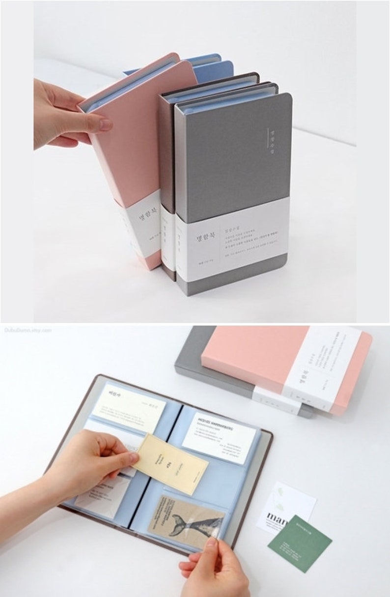 Instax Mini Album [4colors] / Business Card Book / Photo Album / Photo Book / Photo Frame, Holder / Scrapbooking 