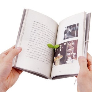 2 Sprout Bookmark / Planner Bookmark / Journal Bookmark / Bookish / Book Lover Gifts / Scrapbooking / Journalling 画像 3