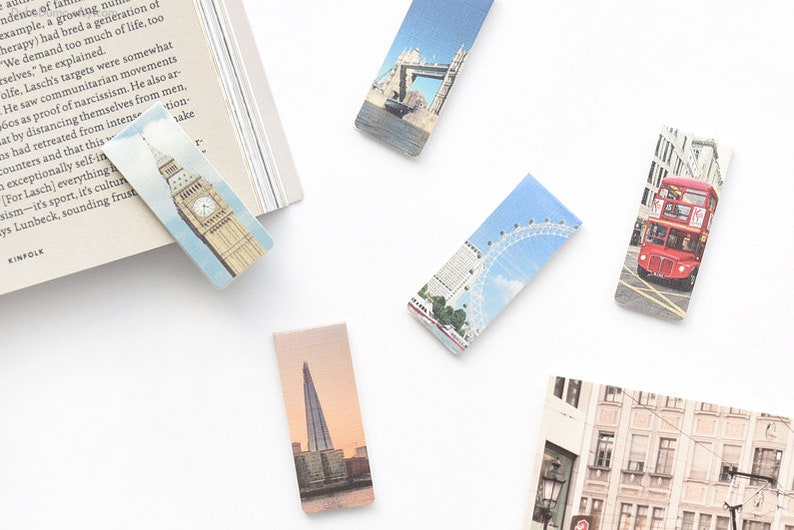5 London Bookmarks / Planner Bookmark / Bullet Etsy
