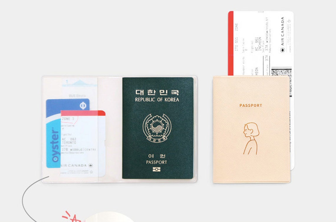 Couple Passport Covers 4Types / Simple Couples Passport Etsy