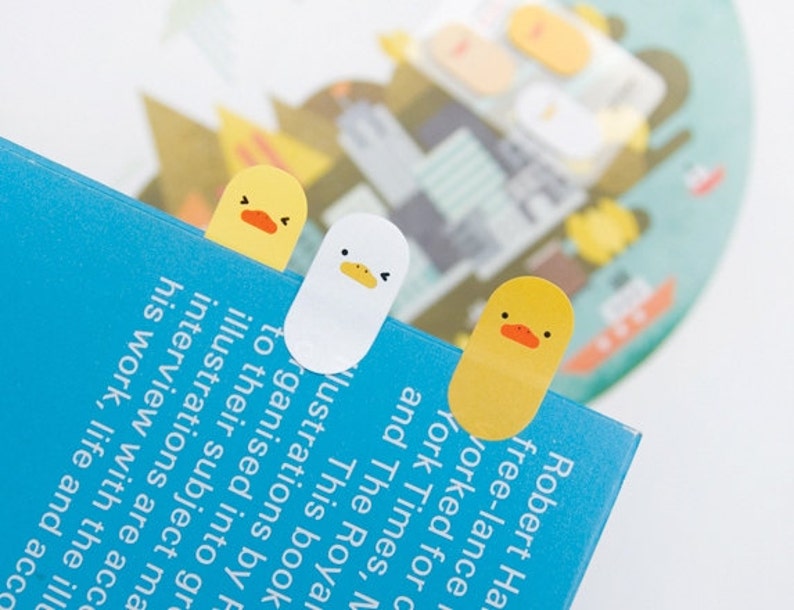 Sticky Note Duck / Bookmark Tabs / Notepads / Personalized Etsy