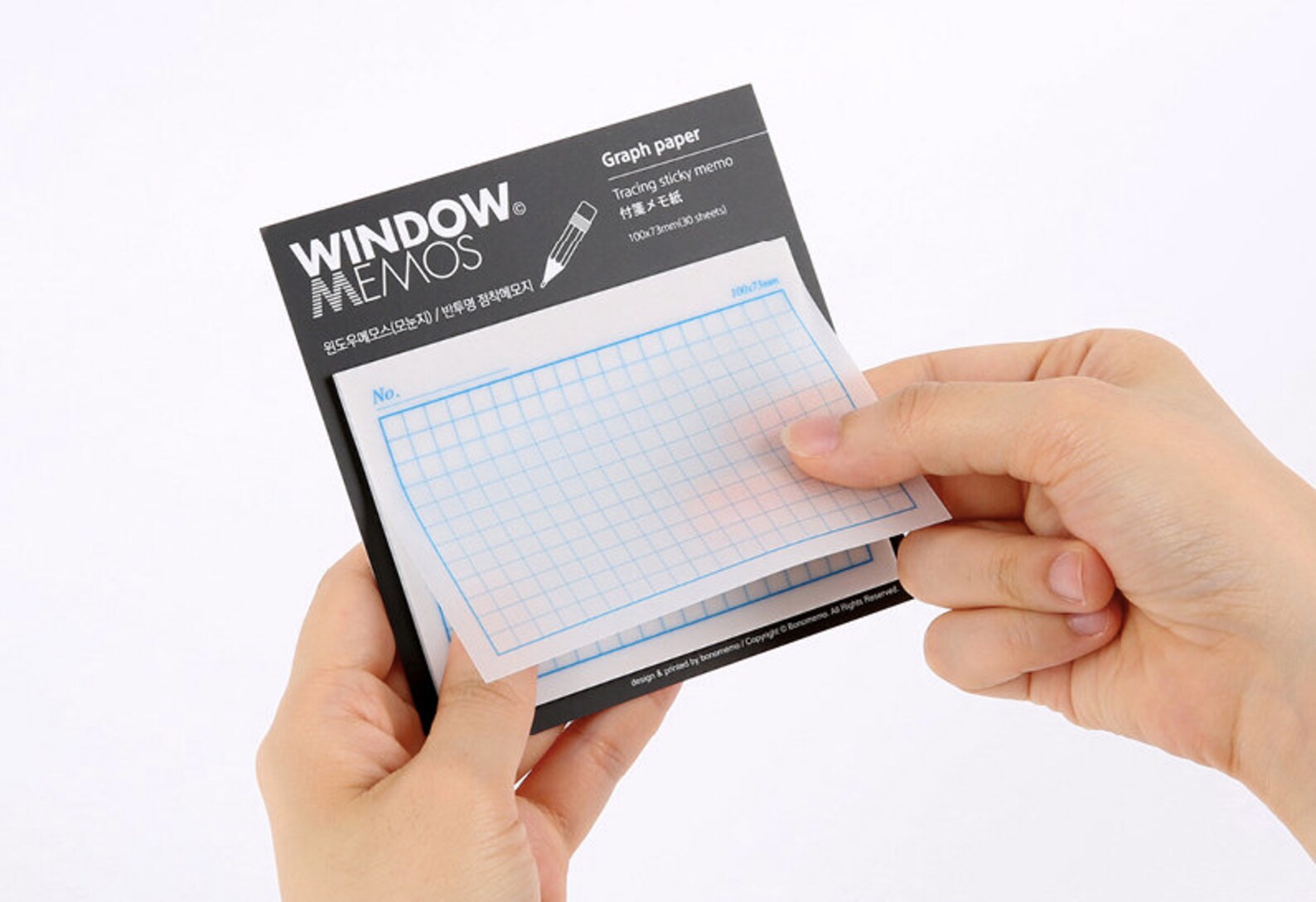 Tracing Paper Sticky Note grid / Notepad / Notepads / Memo Etsy