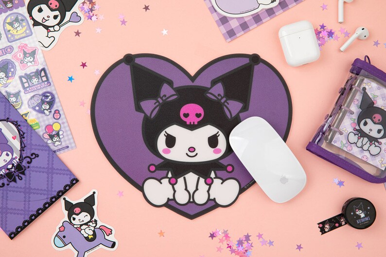 KUROMI Mouse Pad / Cute Mouse Pad Office Mouse Pad Desk Etsy Canada